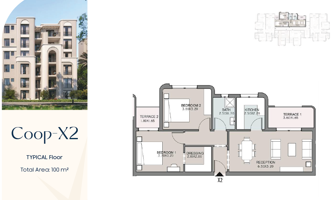 Floor Plan - كمبوند تلألأ (طلاله) نيو هليوبوليس مدينة مصر - Talala New Heliopolis Compound