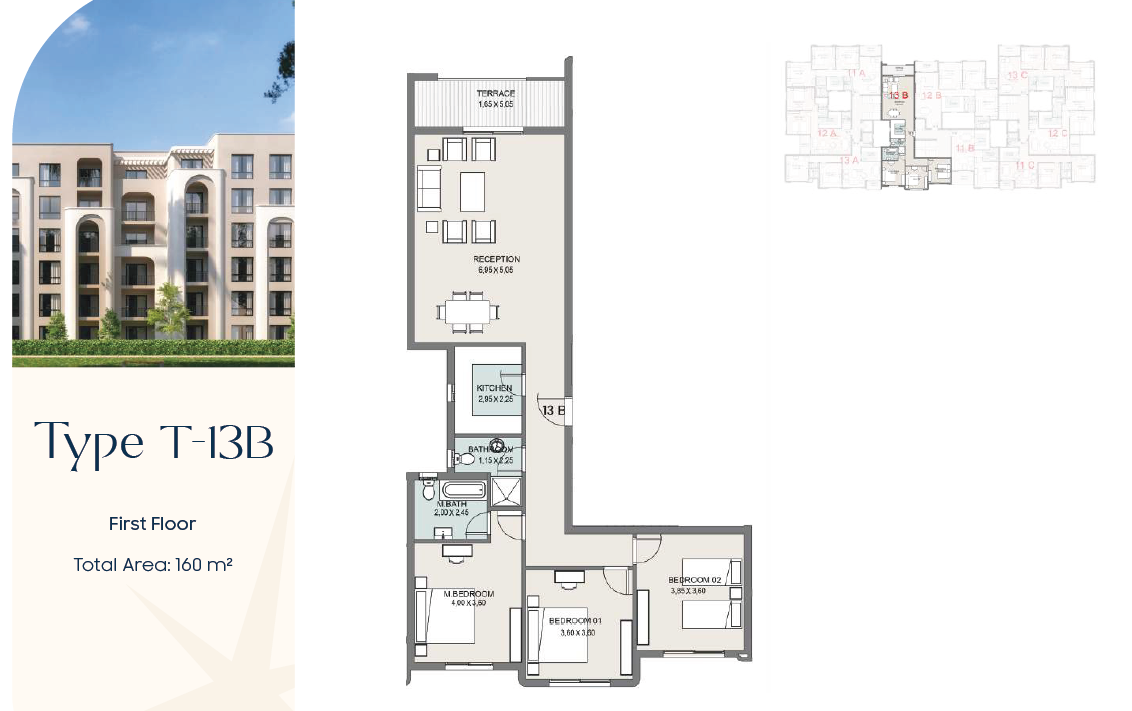 Floor Plan - كمبوند تلألأ (طلاله) نيو هليوبوليس مدينة مصر - Talala New Heliopolis Compound