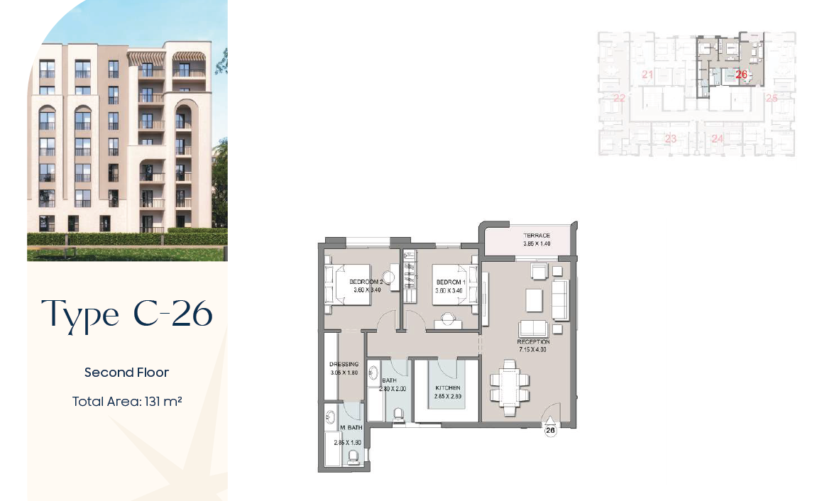 Floor Plan - Talala New Heliopolis Compound MMHD Developments