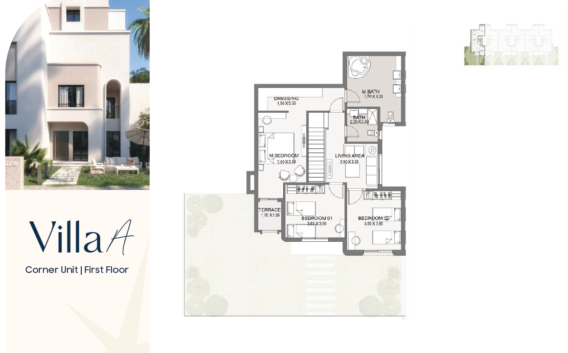 Floor Plan - كمبوند تلألأ (طلاله) نيو هليوبوليس مدينة مصر - Talala New Heliopolis Compound