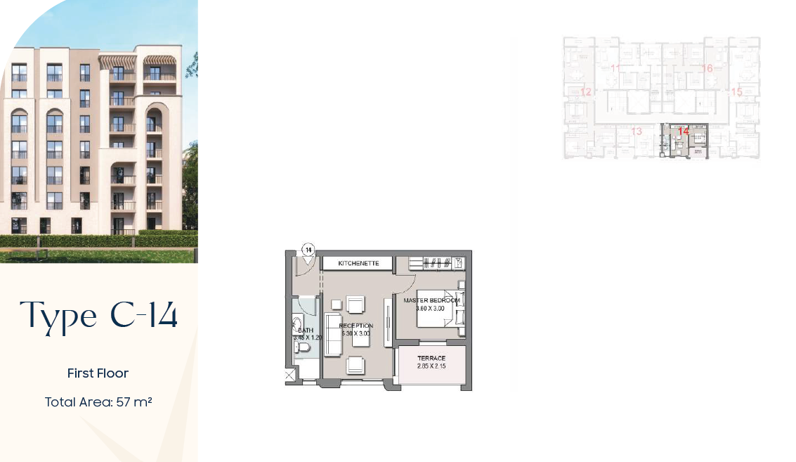 Floor Plan - كمبوند تلألأ (طلاله) نيو هليوبوليس مدينة مصر - Talala New Heliopolis Compound