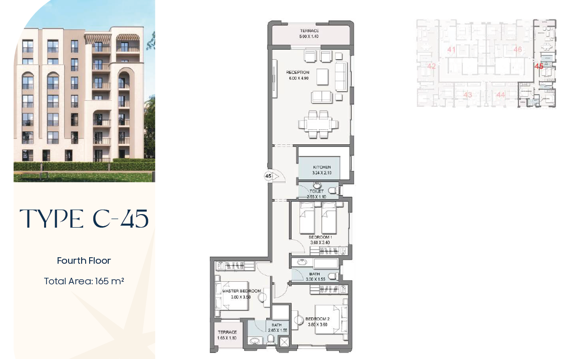 Floor Plan - كمبوند تلألأ (طلاله) نيو هليوبوليس مدينة مصر - Talala New Heliopolis Compound