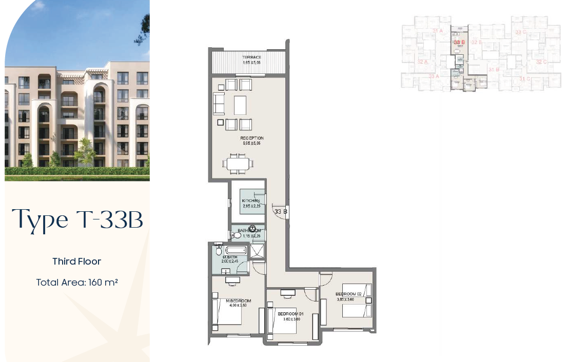 Floor Plan - كمبوند تلألأ (طلاله) نيو هليوبوليس مدينة مصر - Talala New Heliopolis Compound