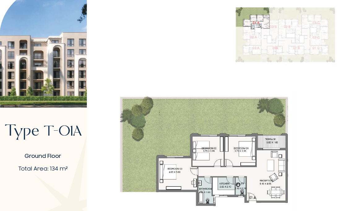 Floor Plan - كمبوند تلألأ (طلاله) نيو هليوبوليس مدينة مصر - Talala New Heliopolis Compound