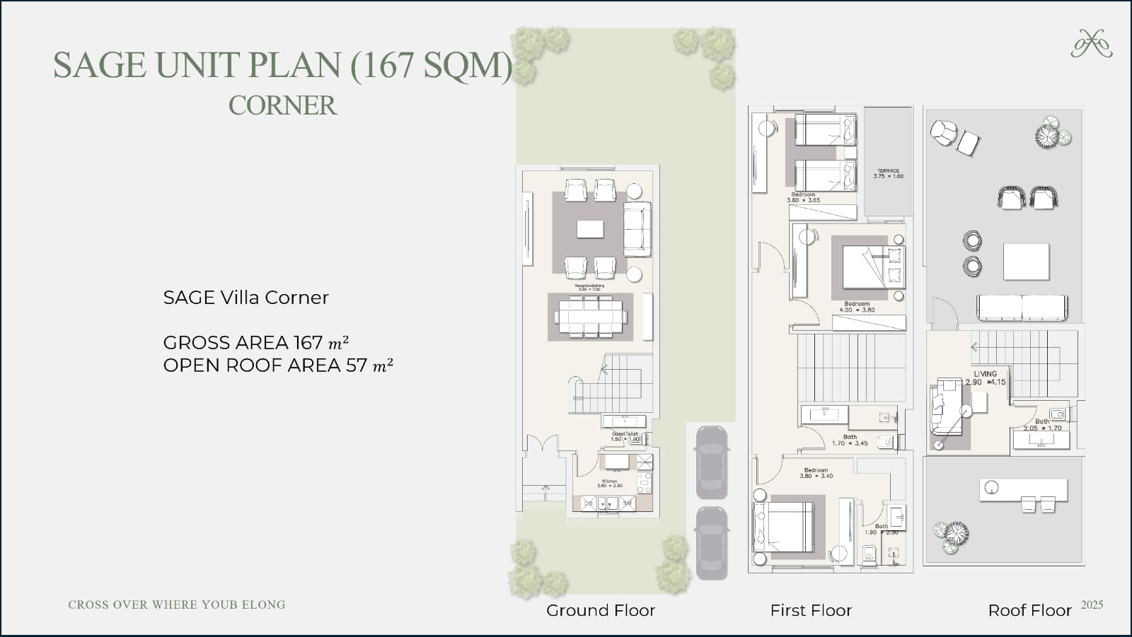 Floor Plan - Key of Greens New Zayed Compound TBK Developments