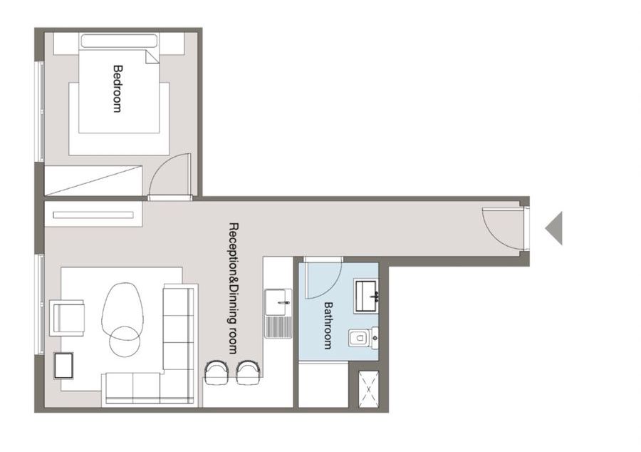 Floor Plan - Jade and Blue New Cairo Compound Aspect Developments