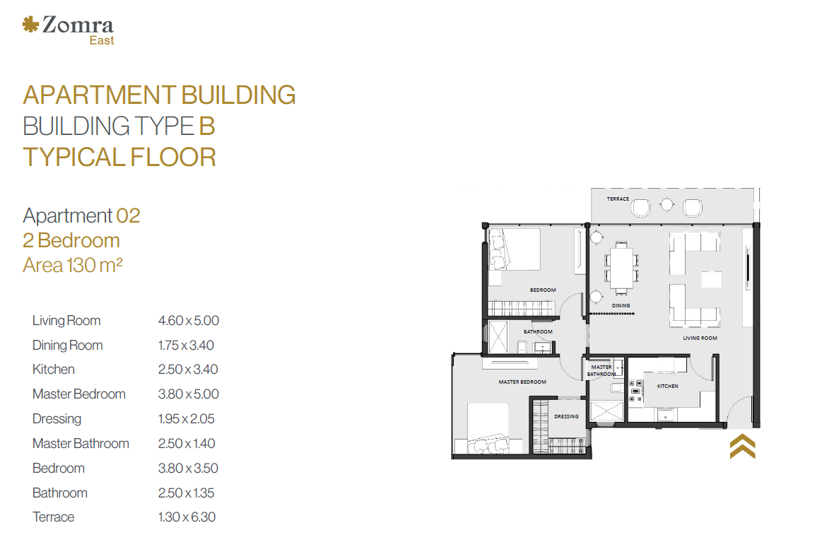 Floor Plan - Zomra New Cairo Compound Nations Of Sky Development