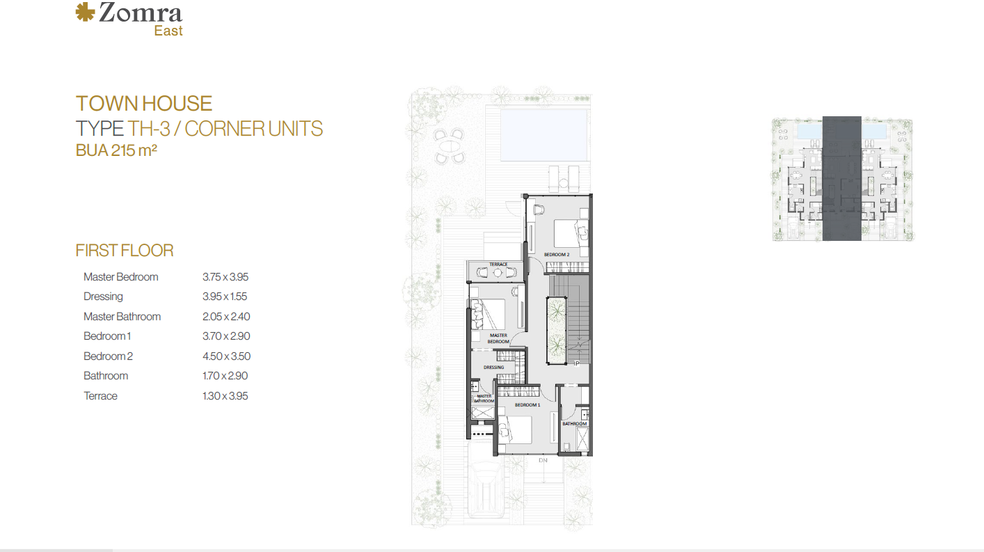 Floor Plan - Zomra New Cairo Compound Nations Of Sky Development