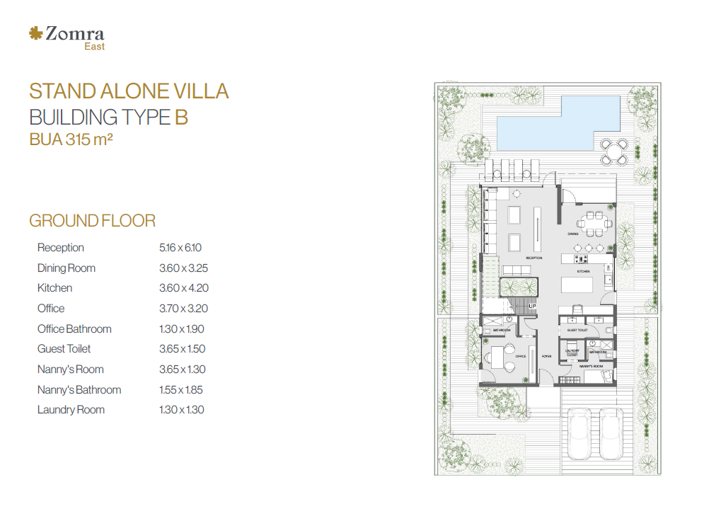 Floor Plan - Zomra New Cairo Compound Nations Of Sky Development