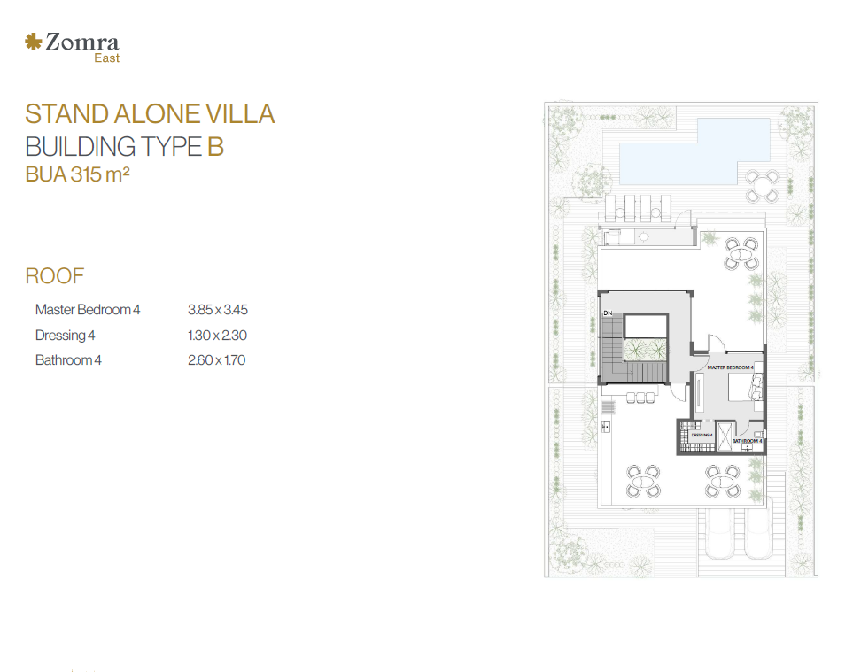 Floor Plan - Zomra New Cairo Compound Nations Of Sky Development