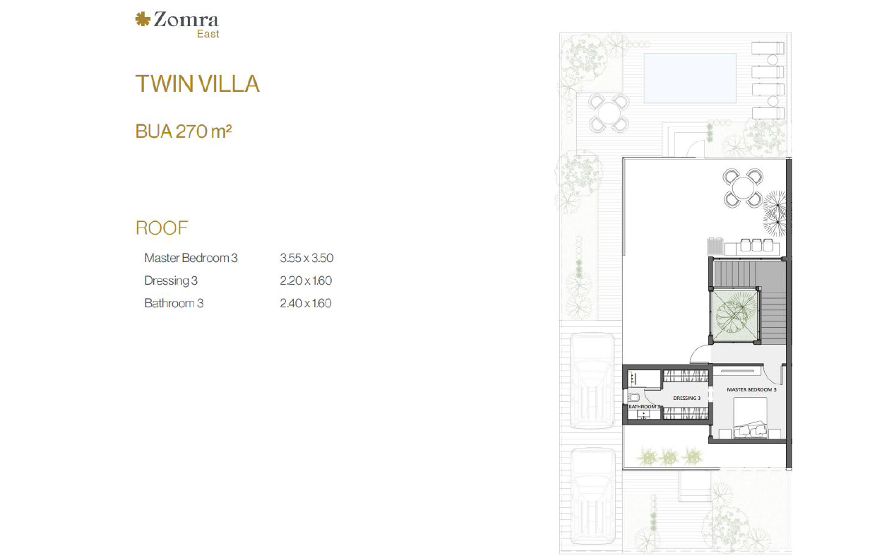 Floor Plan - Zomra New Cairo Compound Nations Of Sky Development