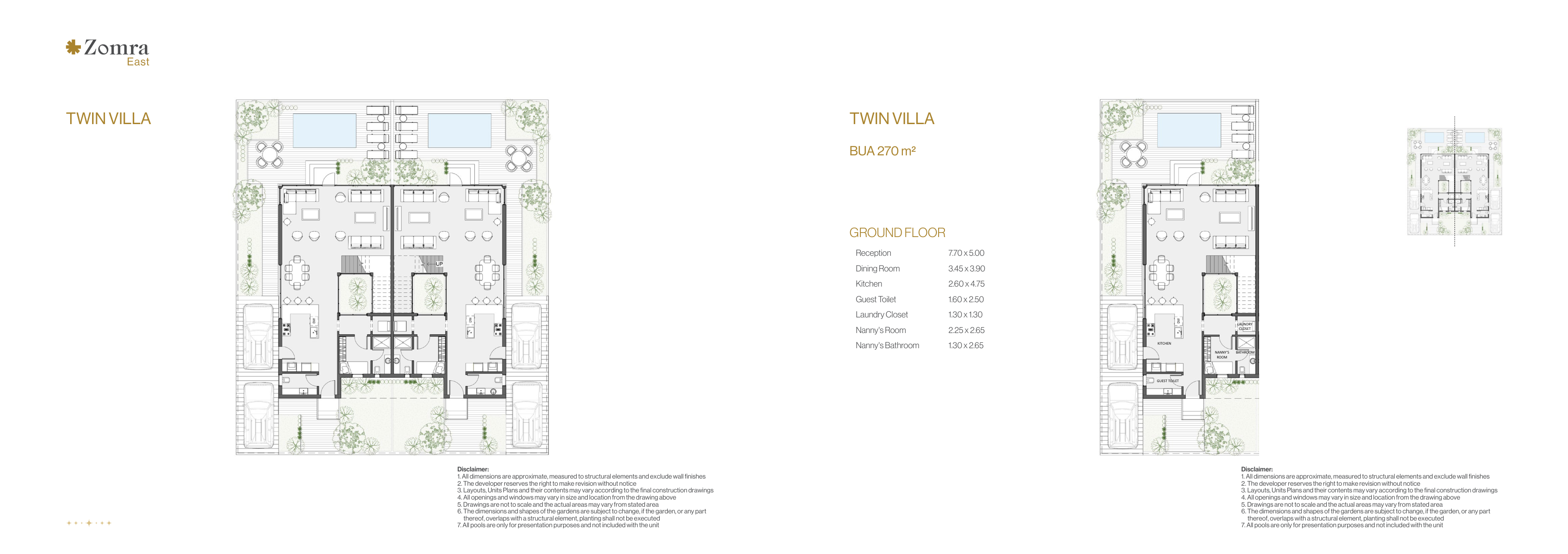 Plan 8 - Zomra New Cairo Compound Nations Of Sky Development