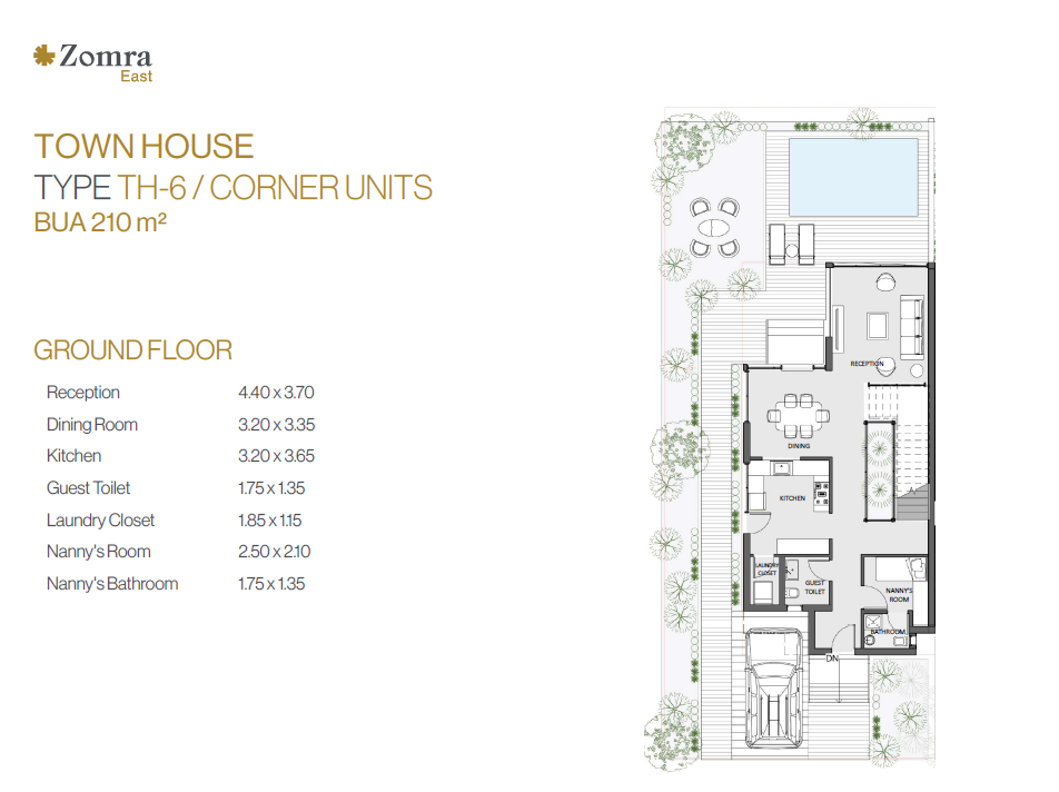 Plan 10 - Zomra New Cairo Compound Nations Of Sky Development