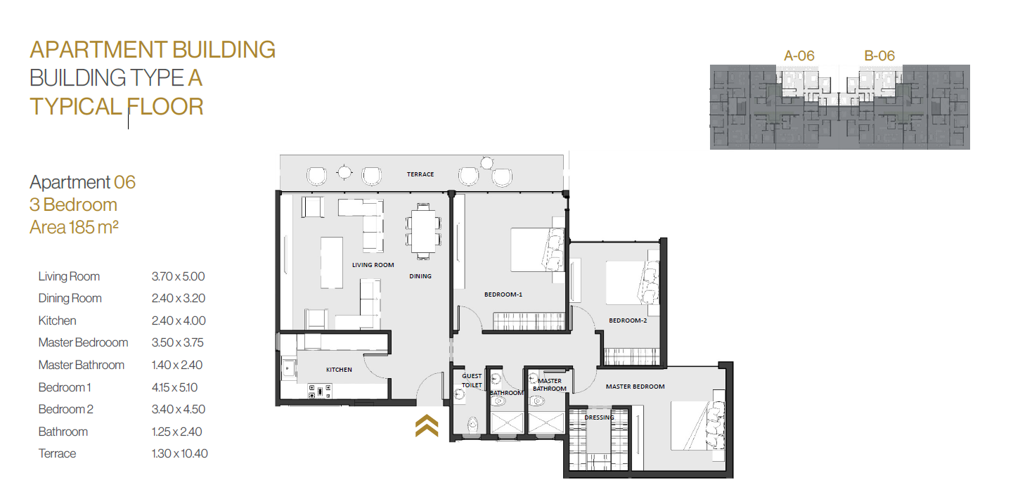 Floor Plan - Zomra New Cairo Compound Nations Of Sky Development
