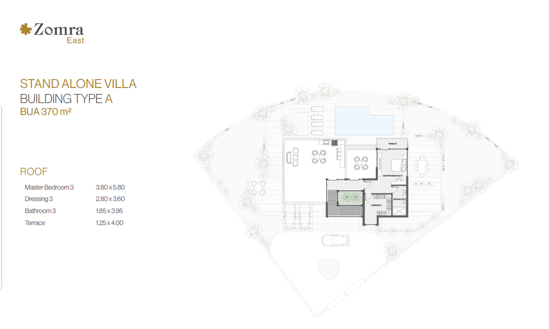 Floor Plan - Zomra New Cairo Compound Nations Of Sky Development