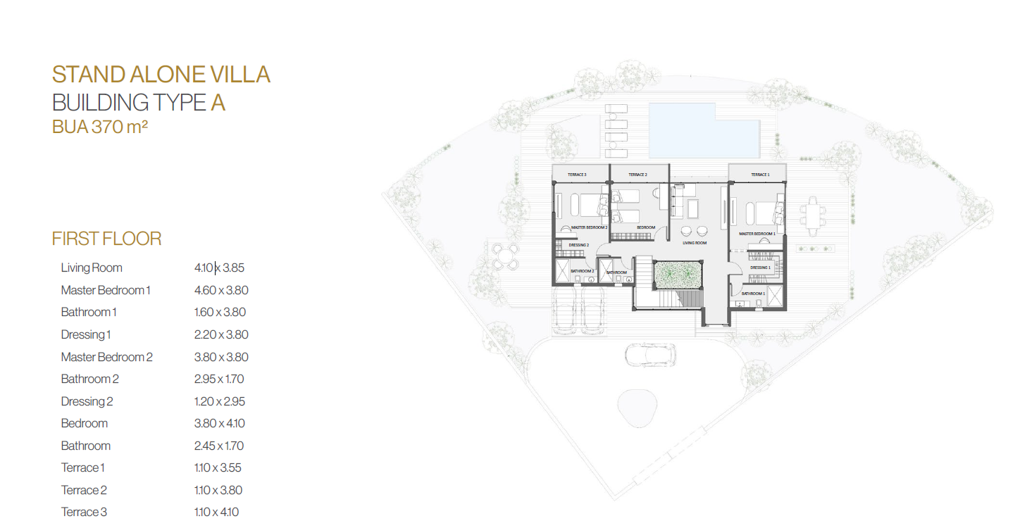 Floor Plan - Zomra New Cairo Compound Nations Of Sky Development