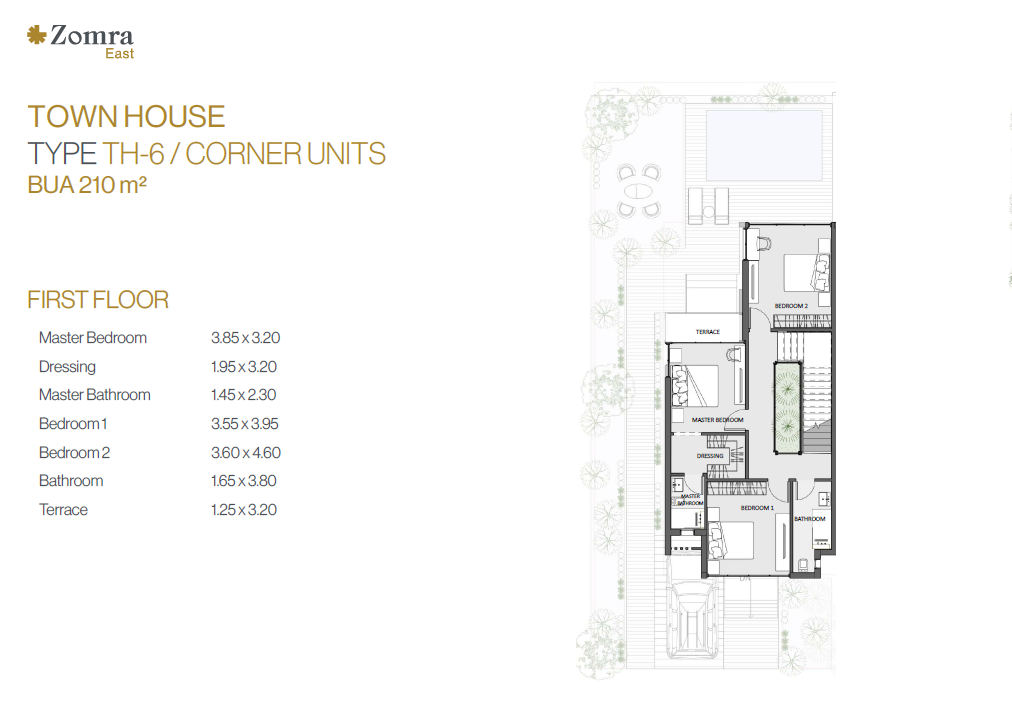Plan 11 - Zomra New Cairo Compound Nations Of Sky Development