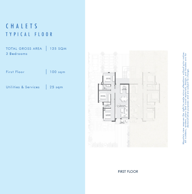 Floor Plan - Crysta Sidi Abdelrahman North Coast Village Mountain View Developments