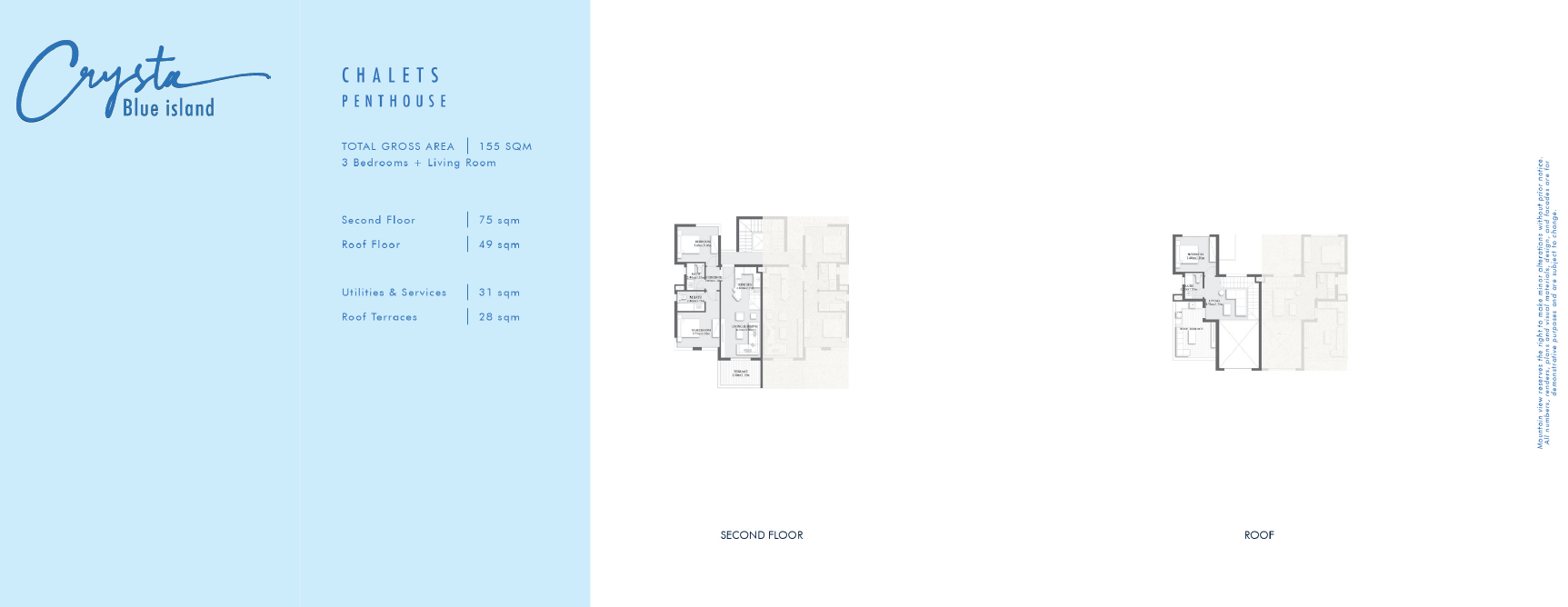 Floor Plan - Crysta Sidi Abdelrahman North Coast Village Mountain View Developments