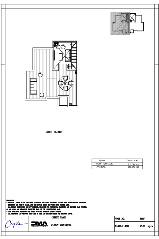 Plan 8 - Crysta Sidi Abdelrahman North Coast Village Mountain View Developments