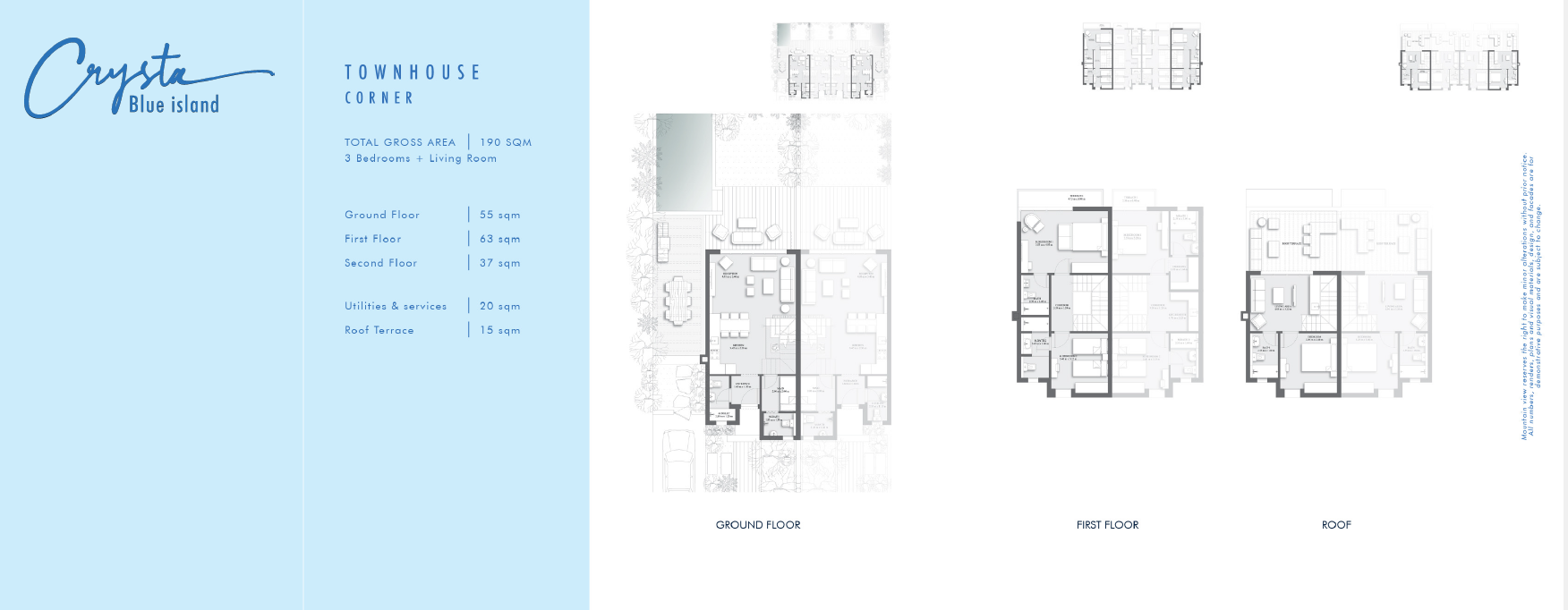 Floor Plan - Crysta Sidi Abdelrahman North Coast Village Mountain View Developments