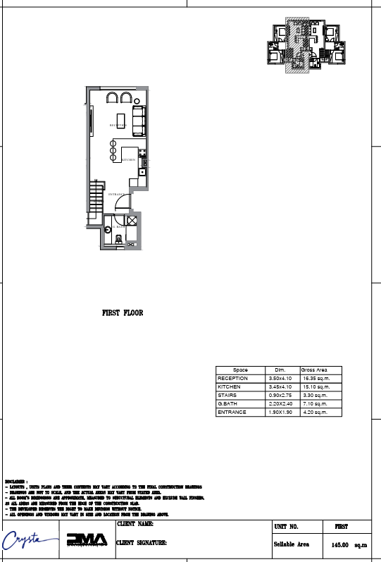 Plan 7 - Crysta Sidi Abdelrahman North Coast Village Mountain View Developments