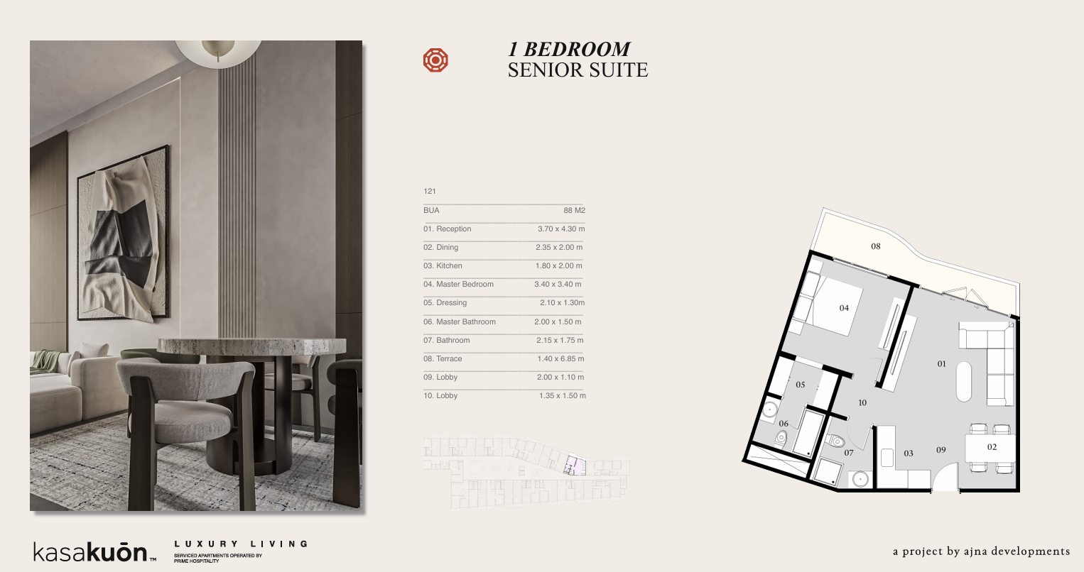 Floor Plan - KasaKuōn New Cairo Compound Ajna Developments