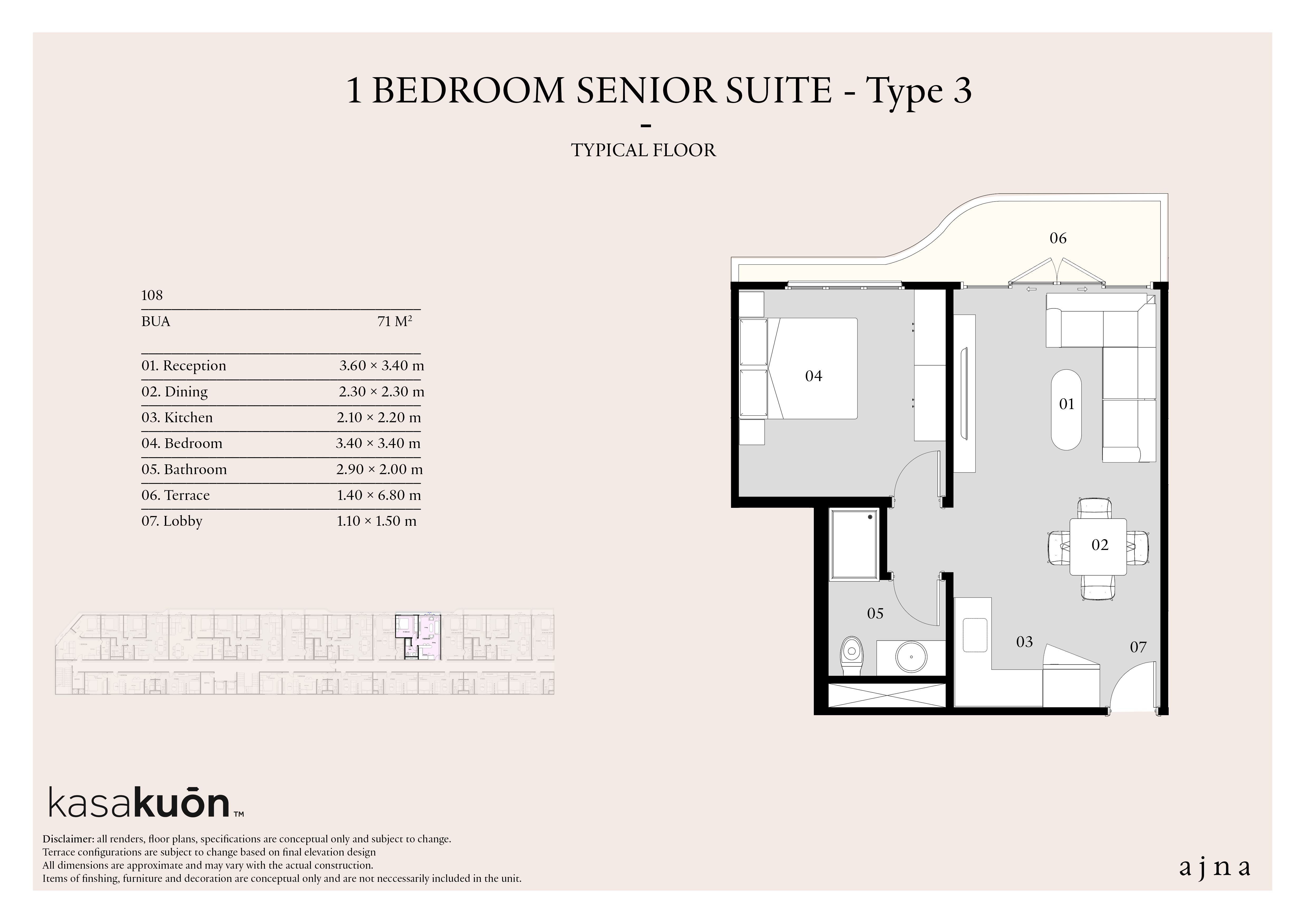 Floor Plan - KasaKuōn New Cairo Compound Ajna Developments