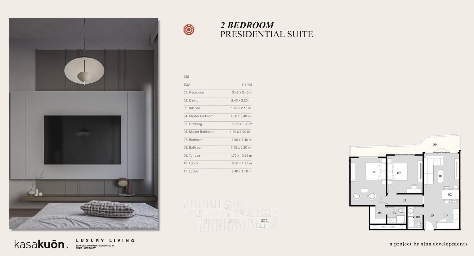 Floor Plan - KasaKuōn New Cairo Compound Ajna Developments