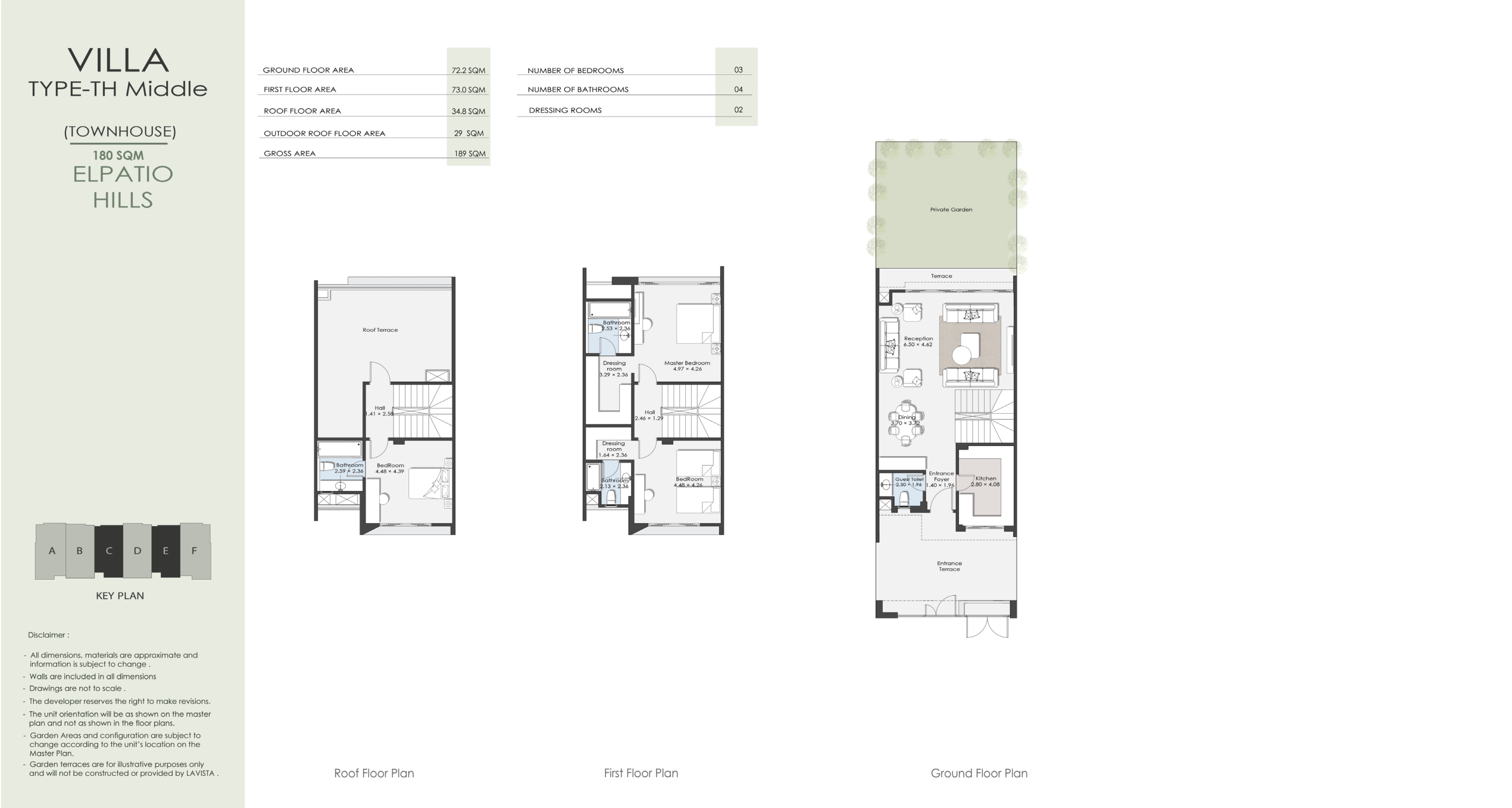 Floor Plan - El Patio Hills New Cairo Compound La Vista Developments