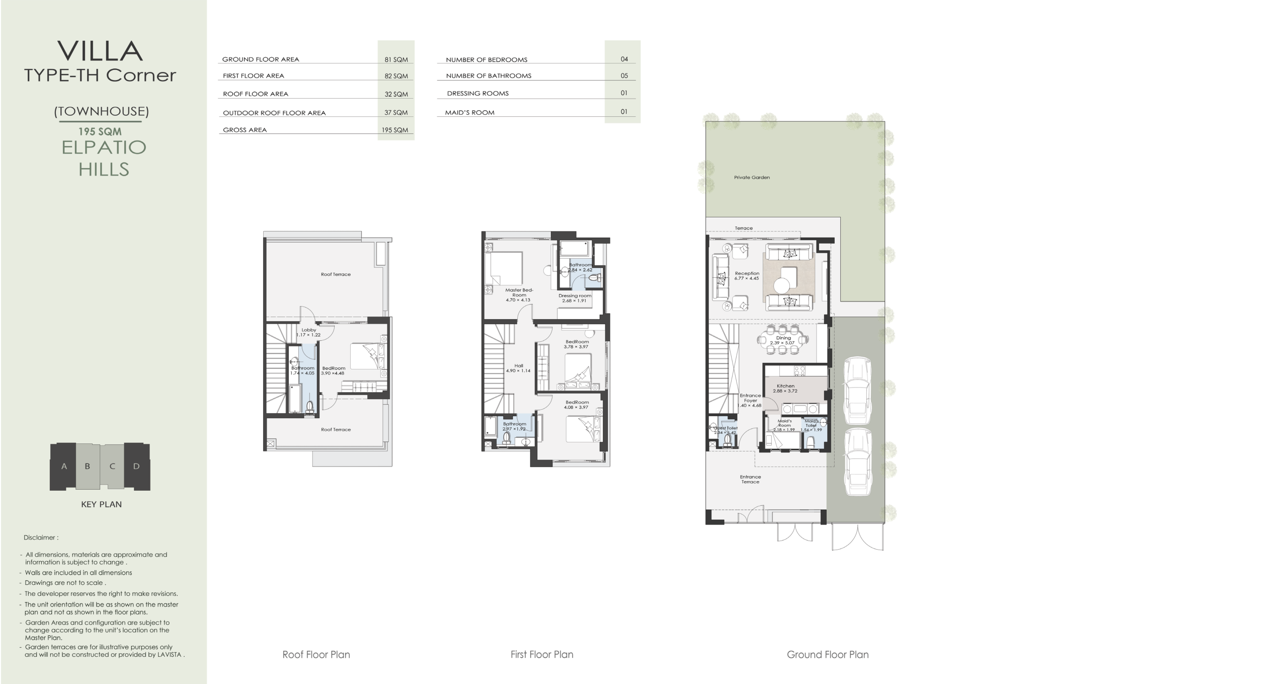 Floor Plan - El Patio Hills New Cairo Compound La Vista Developments