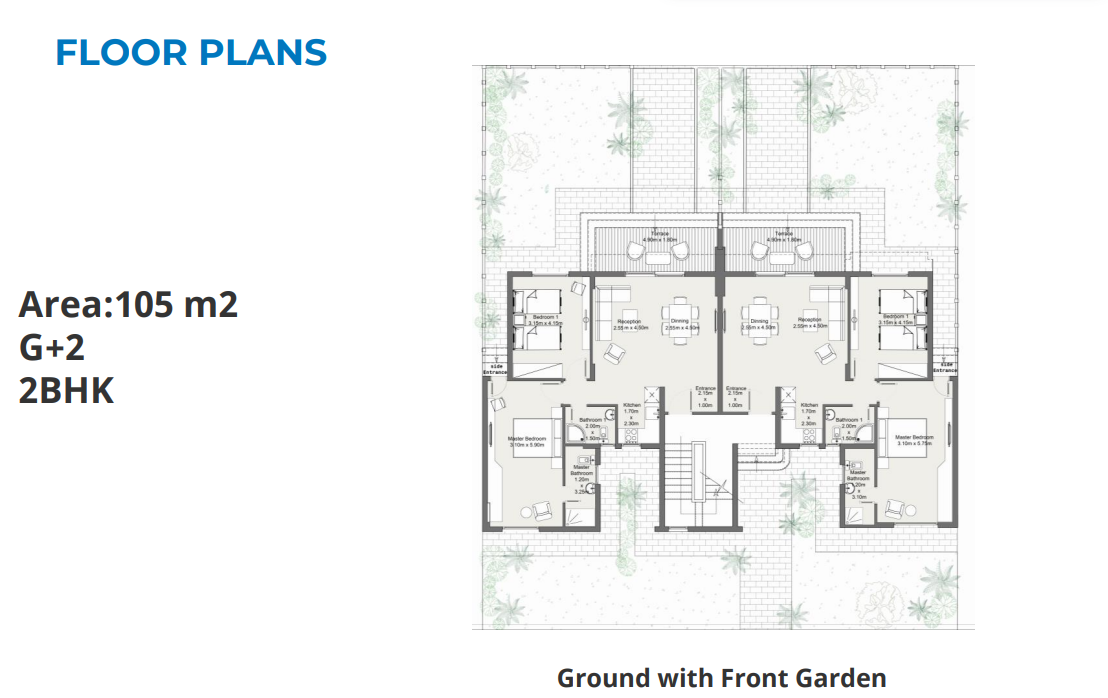Floor Plan - قرية يود رأس الحكمة الساحل الشمالي الأهلي صبور للتطوير العقاري - Youd Ras El Hekma North Coast Village