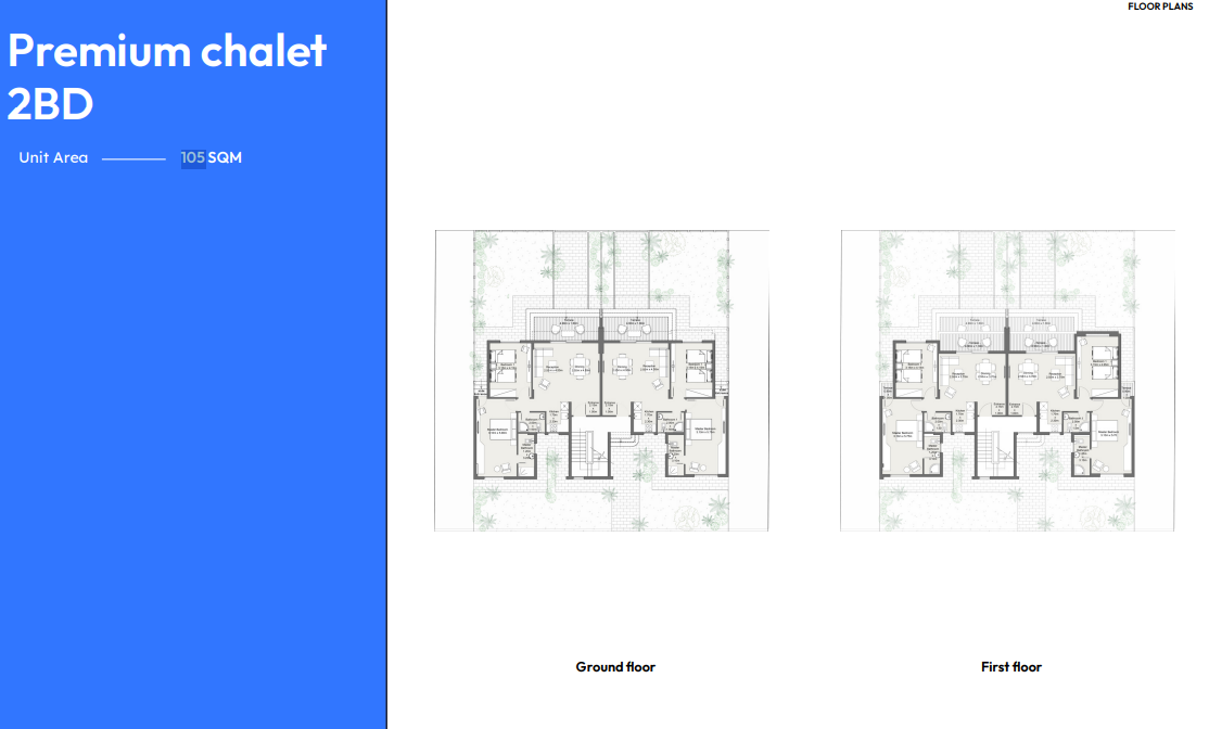 Floor Plan - قرية يود رأس الحكمة الساحل الشمالي الأهلي صبور للتطوير العقاري - Youd Ras El Hekma North Coast Village