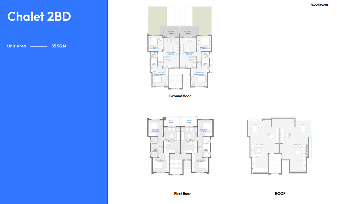 Floor Plan - قرية يود رأس الحكمة الساحل الشمالي الأهلي صبور للتطوير العقاري - Youd Ras El Hekma North Coast Village