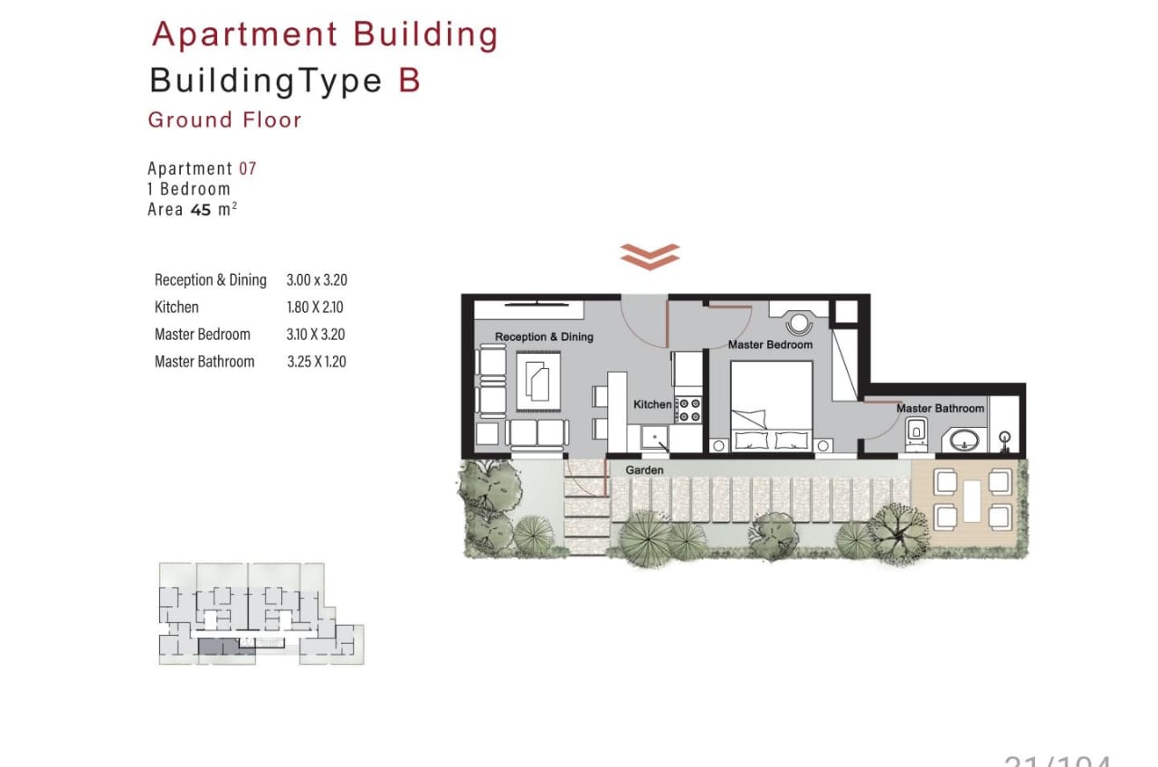 Floor Plan - Riverton New Cairo Compound Mercon Developments
