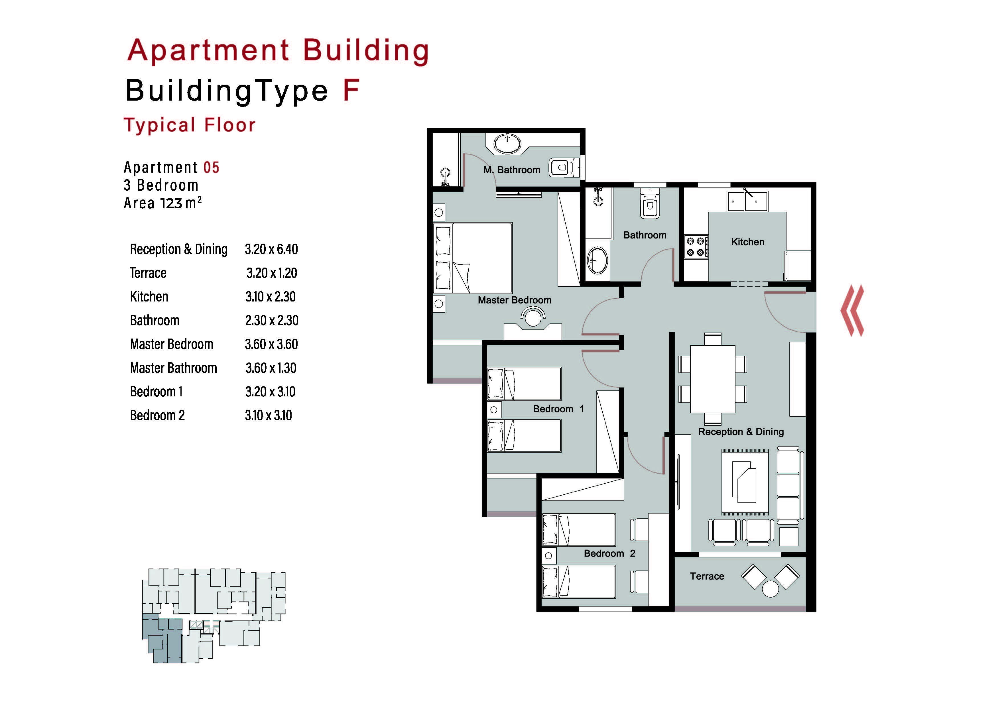مخطط 5 - كمبوند ريفرتون التجمع الخامس ميركون للتطوير العقاري - Riverton New Cairo Compound