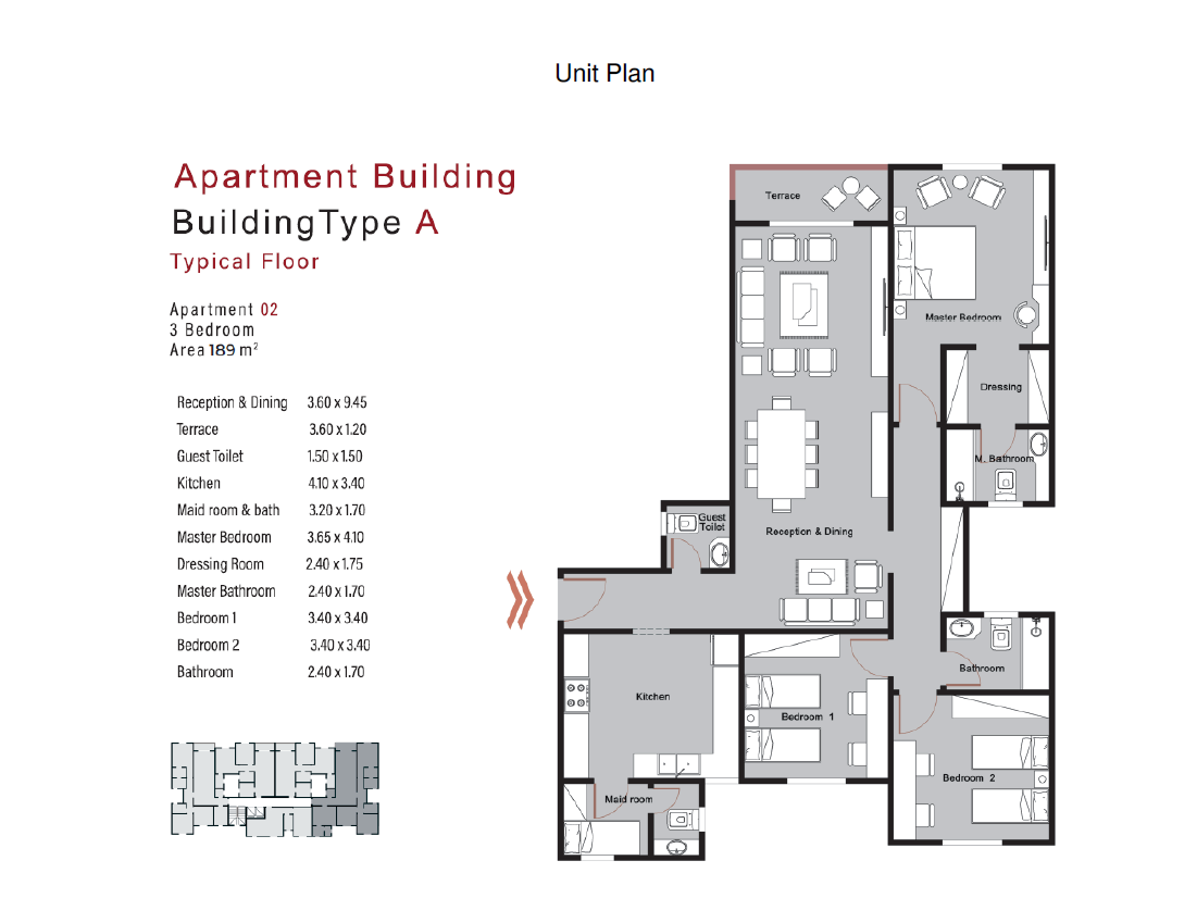 Floor Plan - كمبوند ريفرتون التجمع الخامس ميركون للتطوير العقاري - Riverton New Cairo Compound