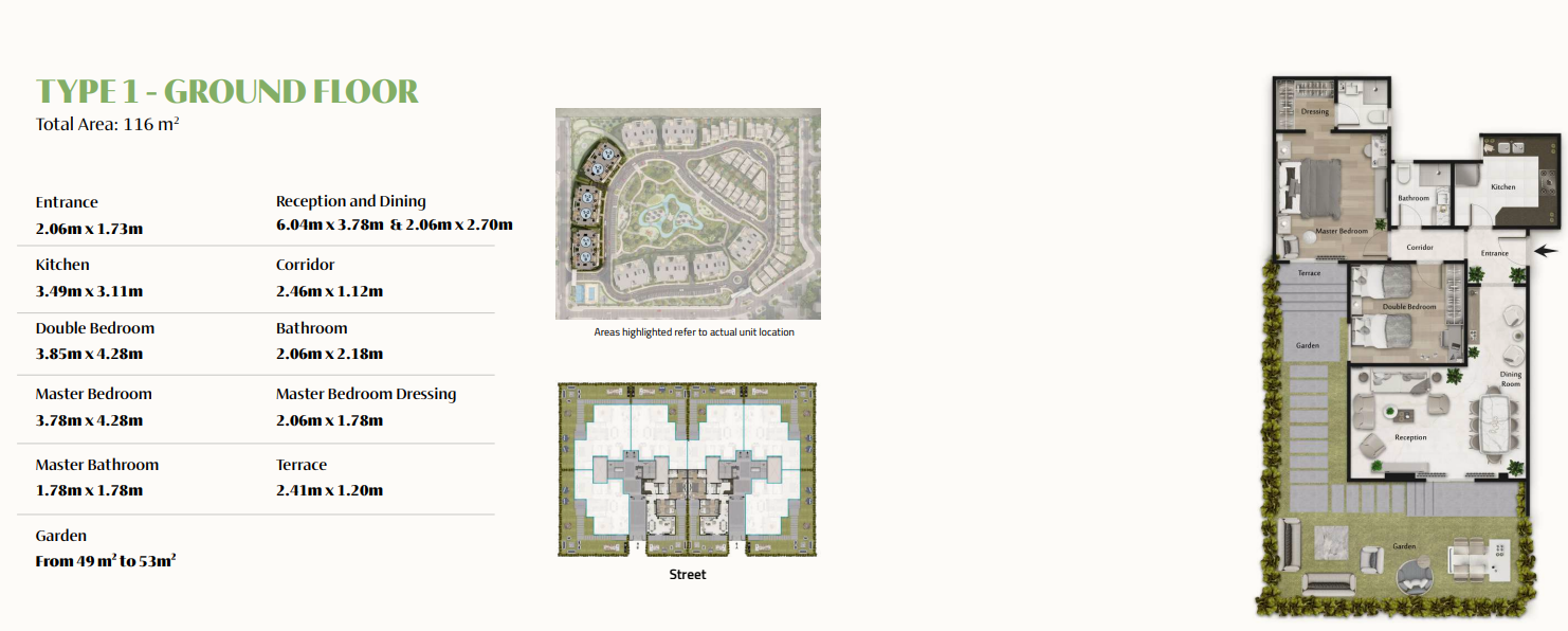 Floor Plan - Rock Green Heliopolis Compound Rock Developments
