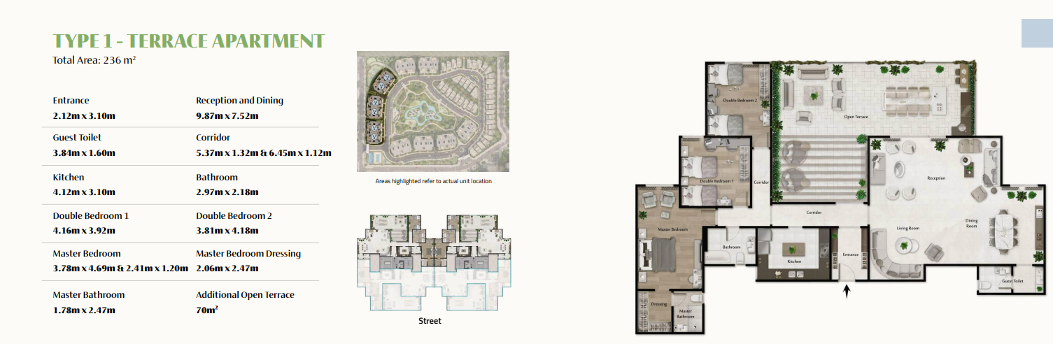 Floor Plan - Rock Green Heliopolis Compound Rock Developments