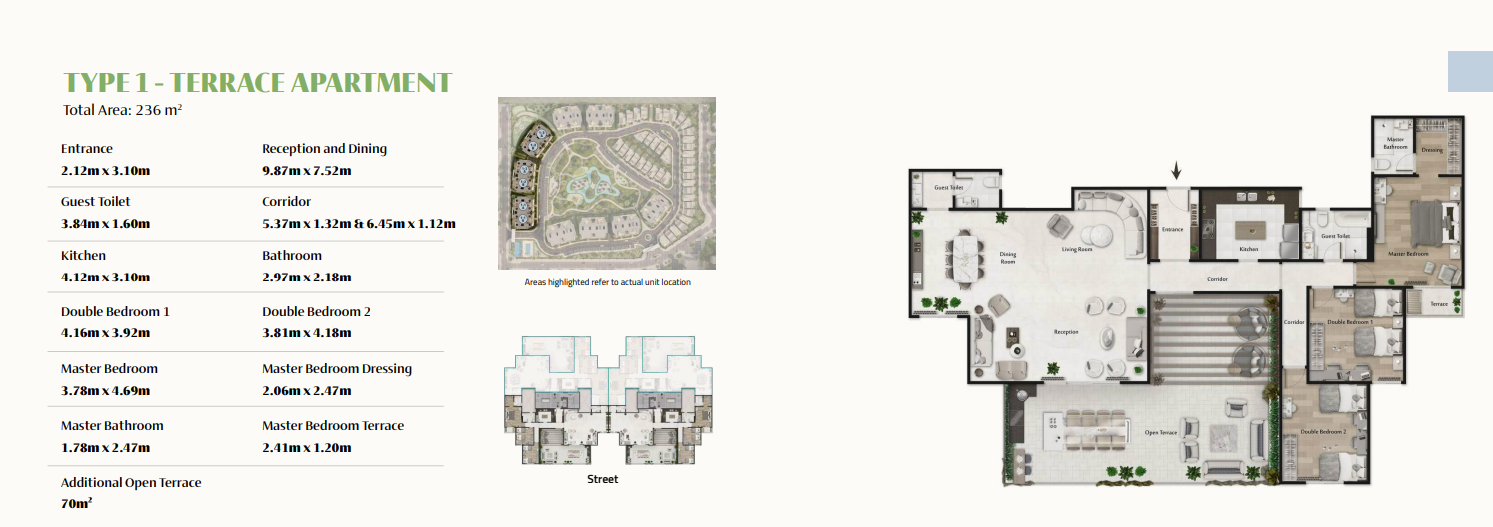 Floor Plan - Rock Green Heliopolis Compound Rock Developments