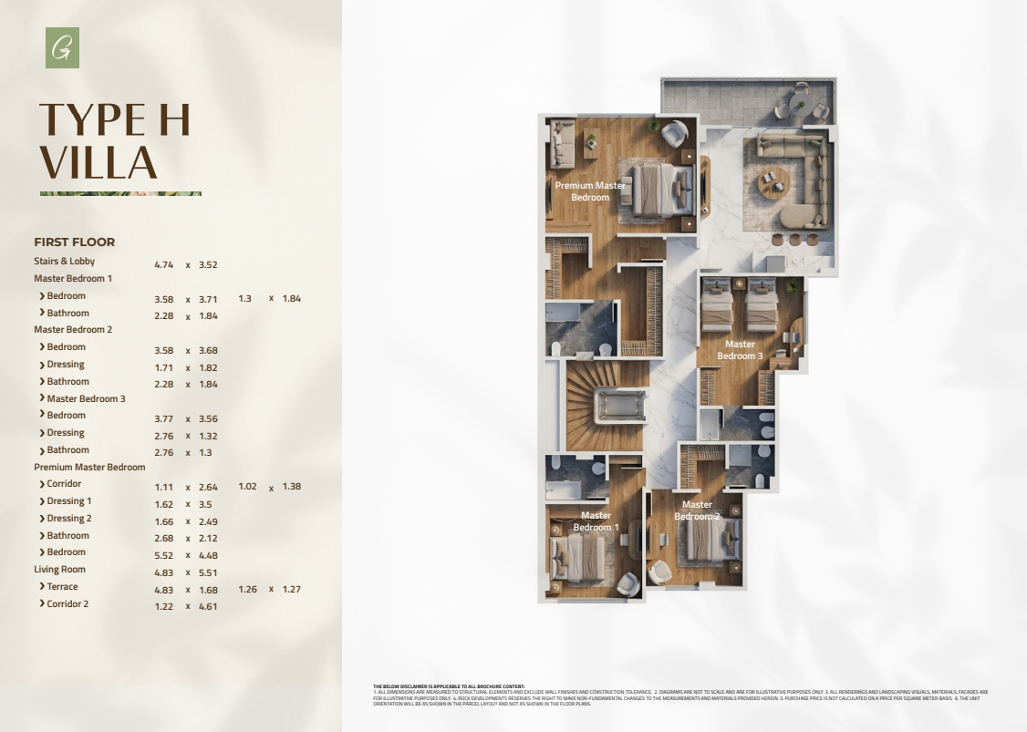 Floor Plan - Rock Green Heliopolis Compound Rock Developments