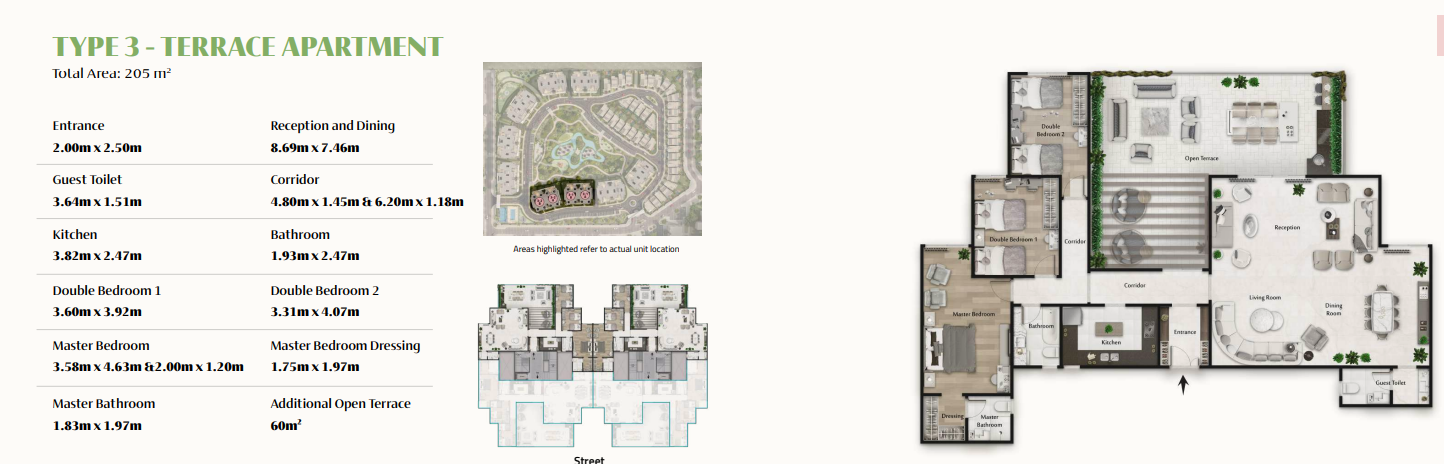Floor Plan - Rock Green Heliopolis Compound Rock Developments
