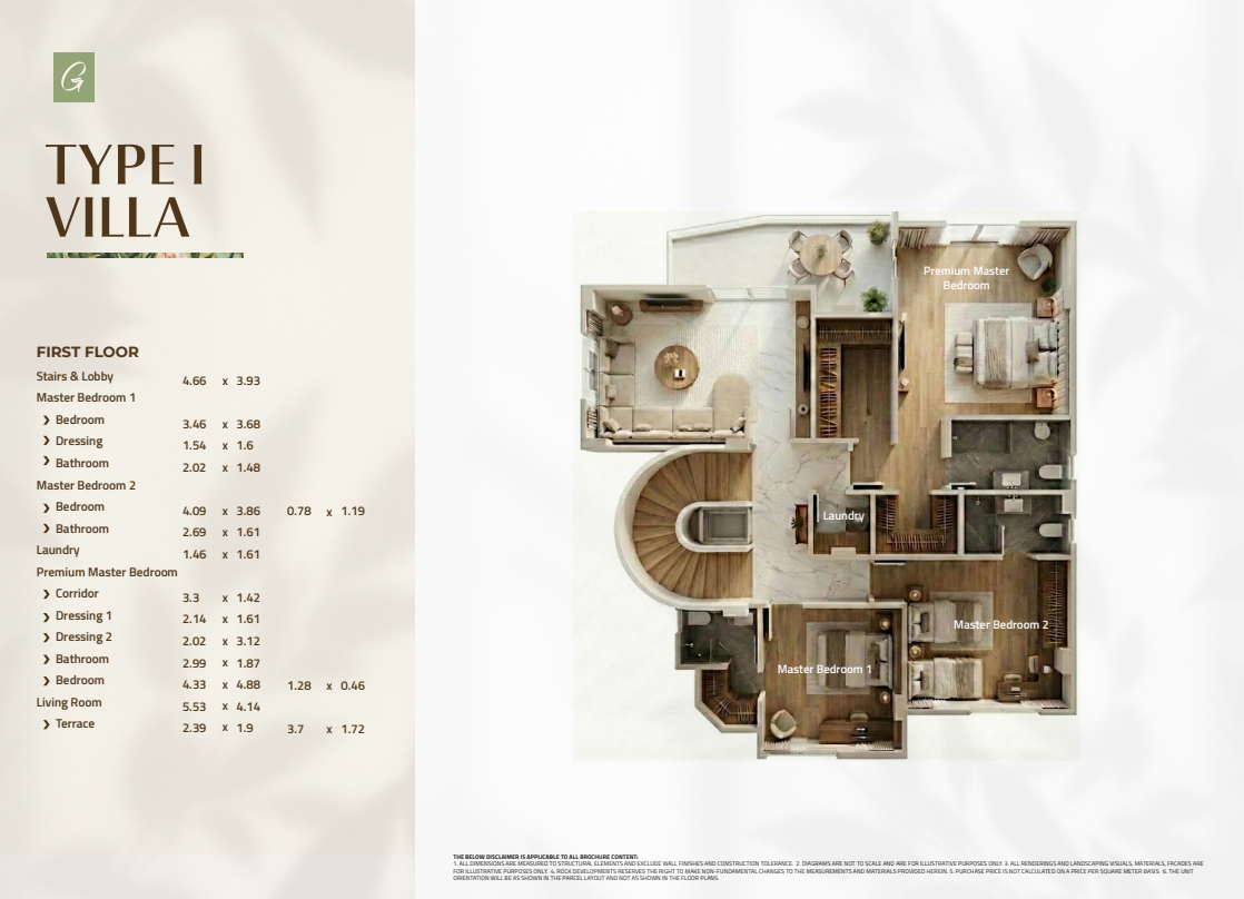 Floor Plan - Rock Green Heliopolis Compound Rock Developments
