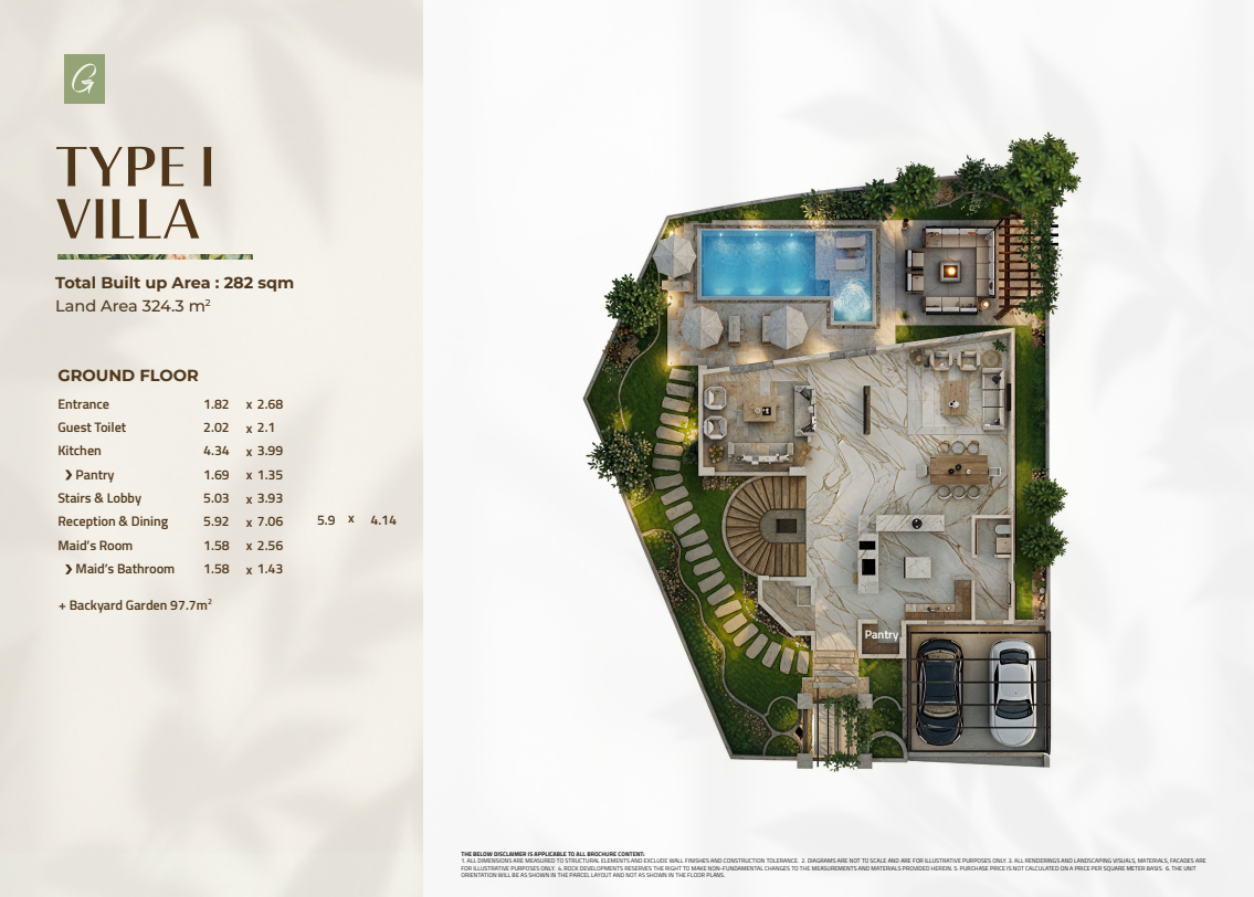 Floor Plan - Rock Green Heliopolis Compound Rock Developments