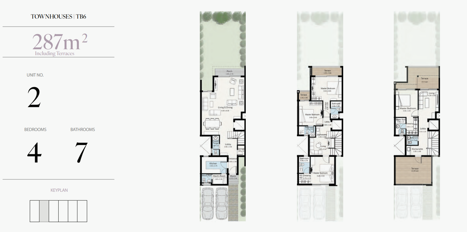 Floor Plan - كمبوند اكاسا الما التجمع السادس دار العالمية للتطوير العقاري - Acasa alma New Cairo Compound