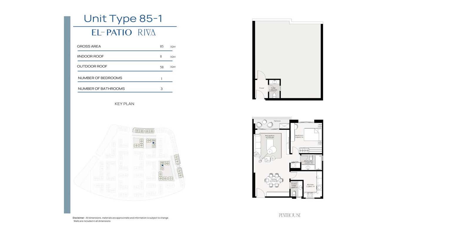 Plan 12 - El Patio Riva New Cairo Compound La Vista Developments