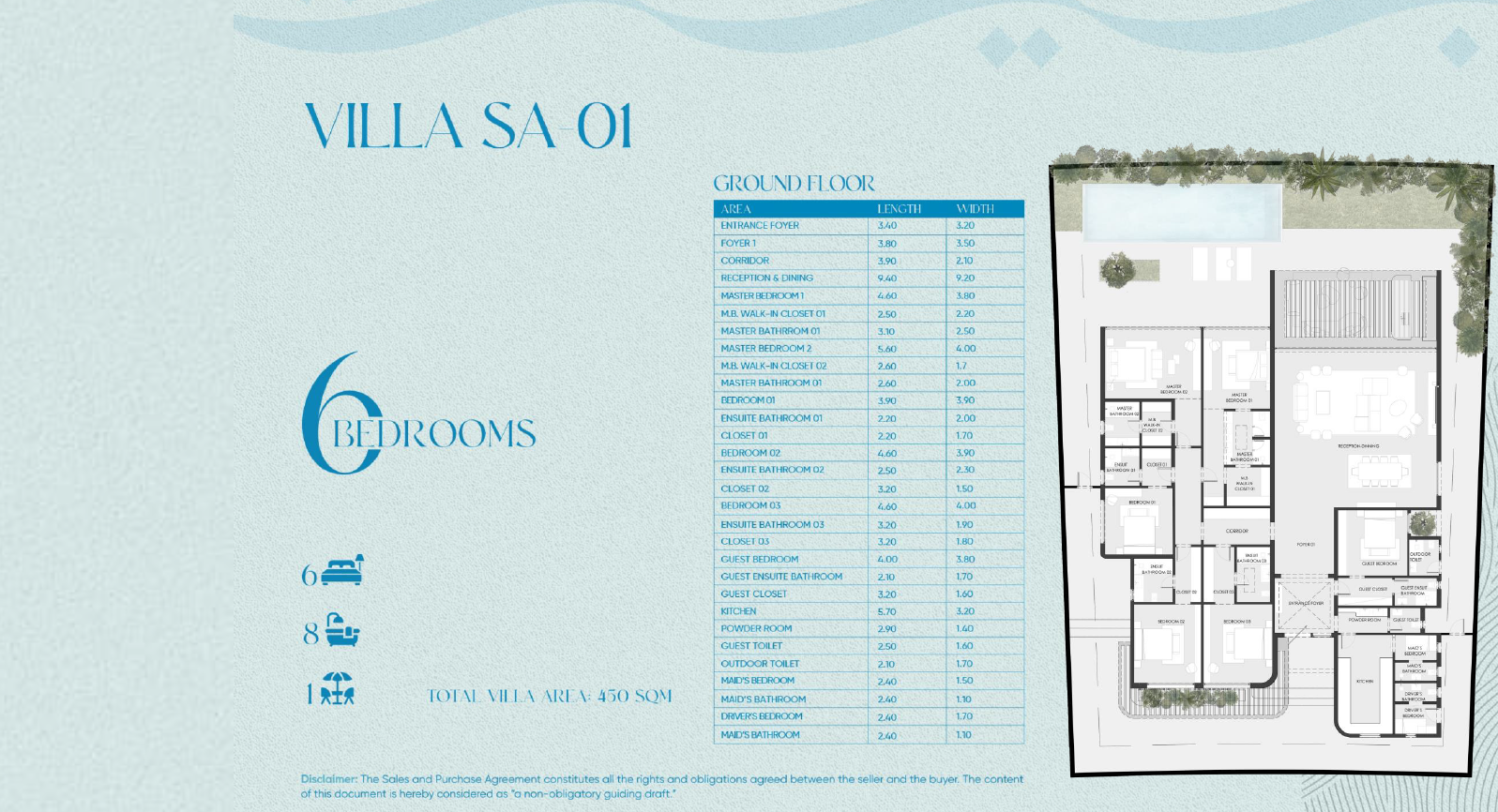 Plan 3 - Hills Beit Al Bahr Sidi Heneish