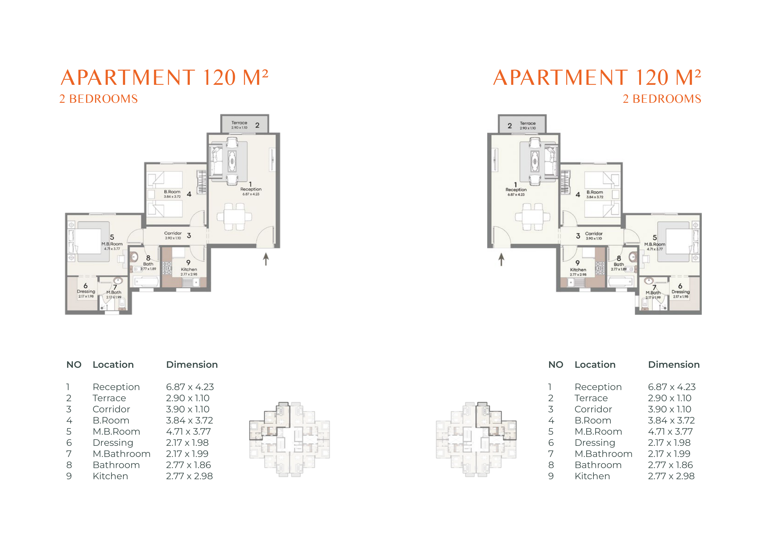 Floor Plan - Canyon 8 New Capital Compound Hometown Developments