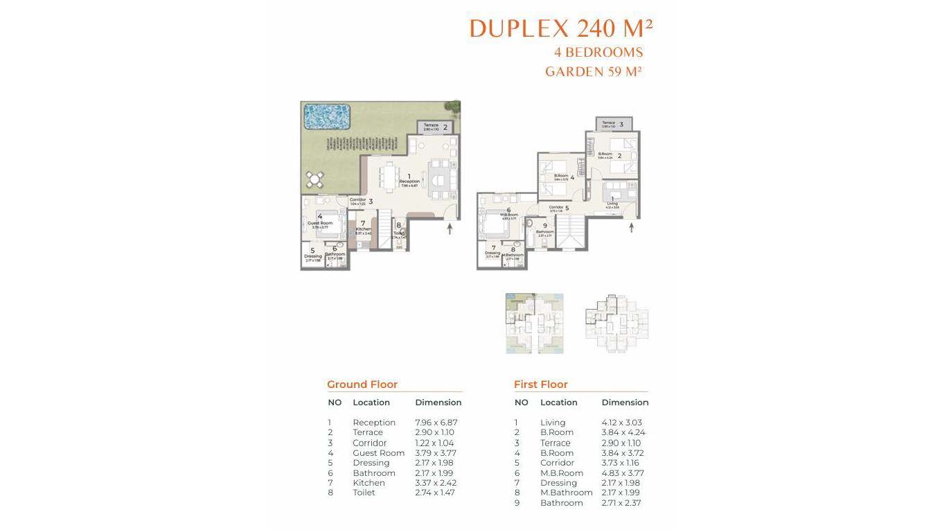Floor Plan - Canyon 8 New Capital Compound Hometown Developments