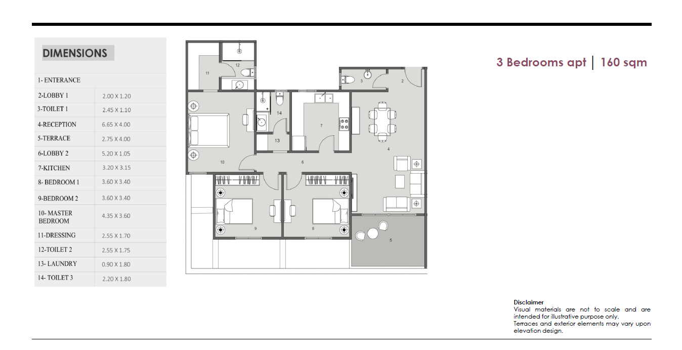 Floor Plan - Life Wise Compound New Cairo Eons Developments